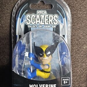 NECA Scalers Wolverine Figure - Yellow and Blue